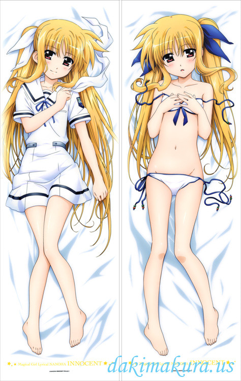 Magical Girl Lyrical Nanoha - Fate Testarossa Anime Dakimakura Pillow Cover